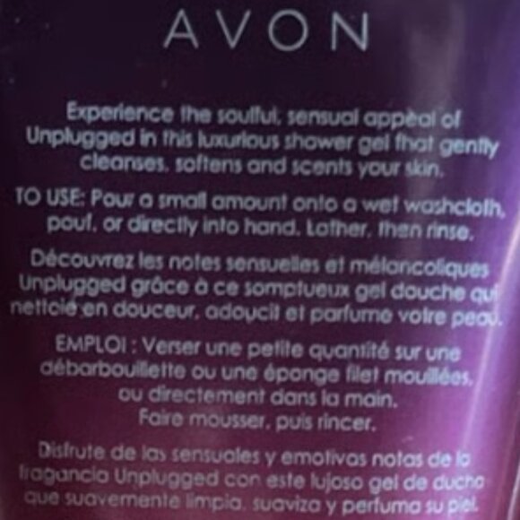 NEW Lot of 2x [Avon] Unplugged by Bon Jovi Shower Gel Bath Body Wash, 6.7 oz ea - Picture 6 of 7
